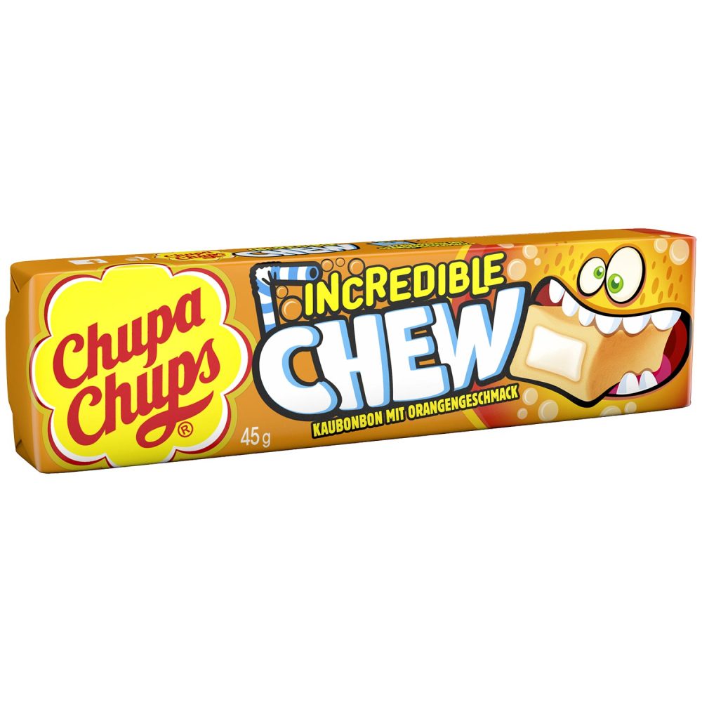 Chupa Chups Incredible Chew Orange 45g