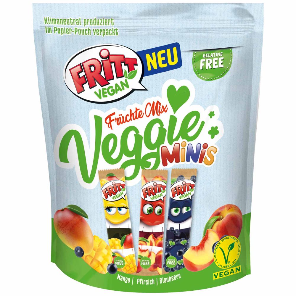 Fritt Vegan Früchte Mix Veggie Minis Mix 135g