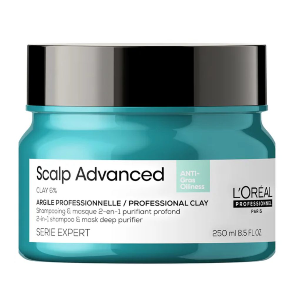 Série Expert Scalp Advanced - Anti-Oiliness 2in1 Deep Purifier Clay