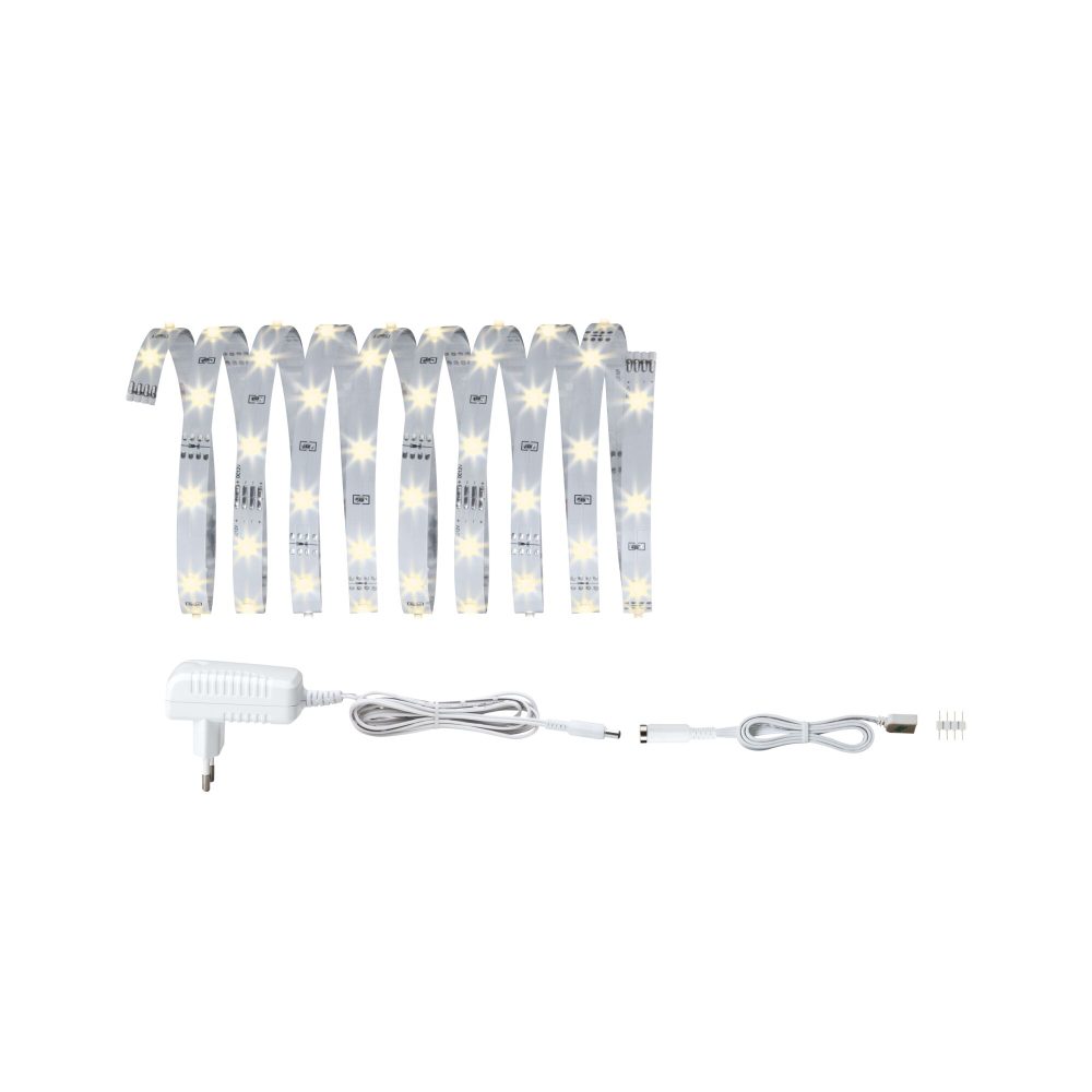 Paulmann YourLED ECO 70428 LED-Streifen-Basisset EEK: LED (A++ - E) mit Stecker 12 V 300 cm Warm-Weiß