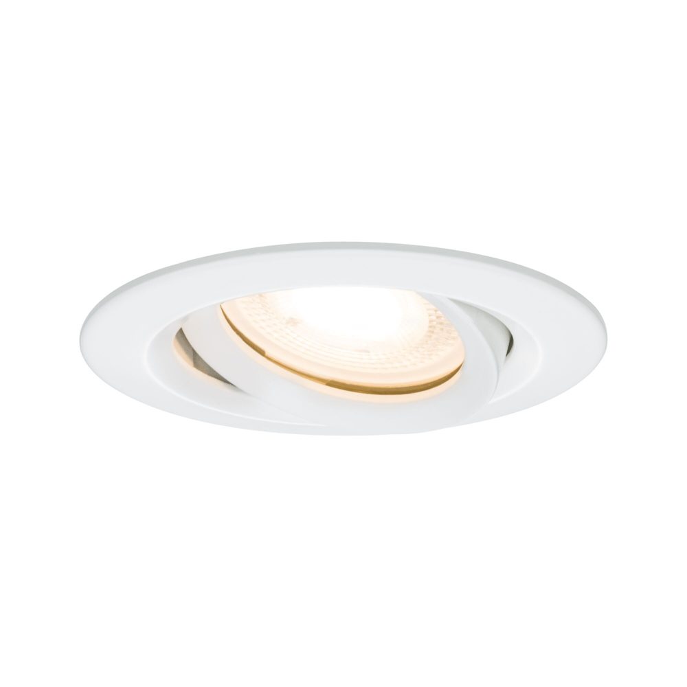 Paulmann Nova Bad-Einbauleuchte Halogen EEK: abhängig v. Leuchtmittel (A++ - E) GU10, GU5.3 35 W IP65 Weiß (matt)
