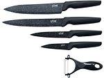 CONFORAMA, Messerset CUSTER Edelstahl Schwarz