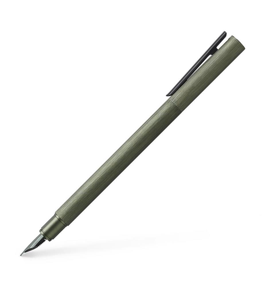 Faber Castell - Füller Neo Slim Aluminium Grün, M