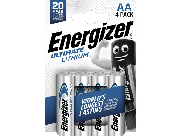 Energizer Lithium AA / L91 (4Stk). Batterie
