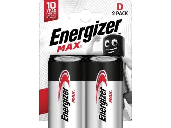 Energizer Max D/lr20 (2Stk.) Batterie