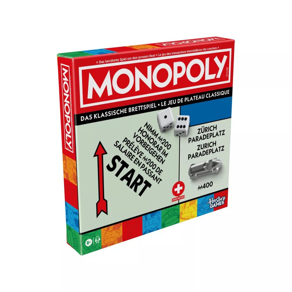 Monopoly - Classic, Swiss Edition, Multicolor
