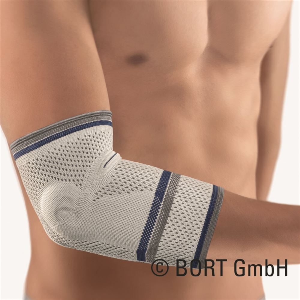 bort Bandage S mit Pelotten silber (1 Stück)