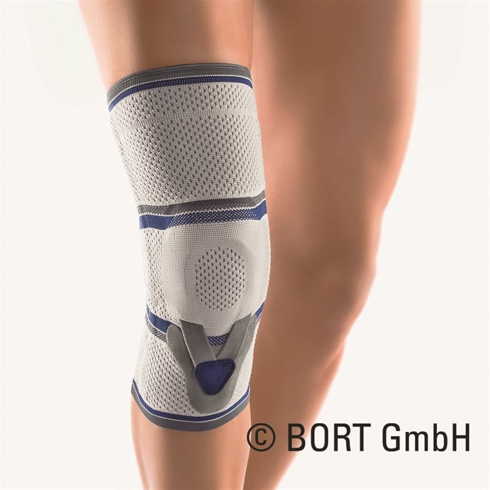 bort Knieband b. Osg-Schlatter XXL+ d-45/f-60c sil (1 Stück)