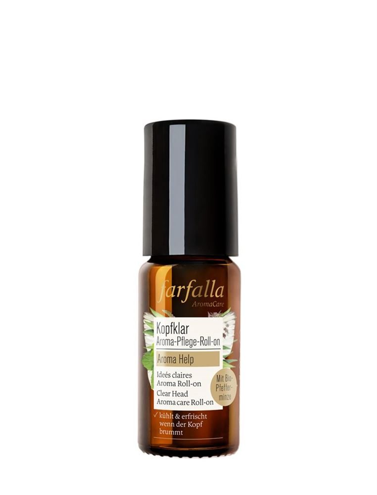 Farfalla Aroma-Pflege Roll-on Kopfklar 10 ml