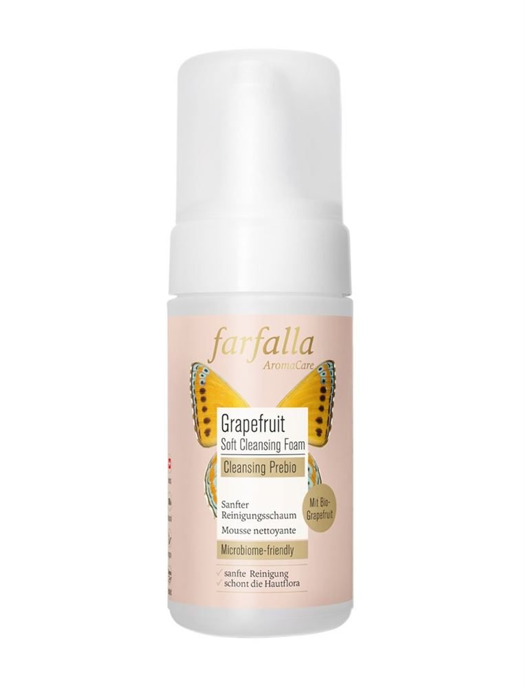 farfalla - GrapefruitSoftCleansingFoam,CleansingPrebio, 120 ml
