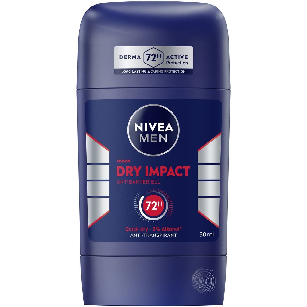 Nivea - Deo Dry Impact Stick Male, 50 ml