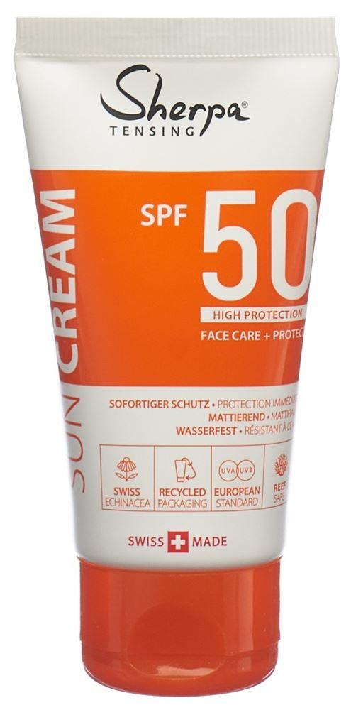 Sherpa TENSING Sonnencreme SPF 50 (50 ml)