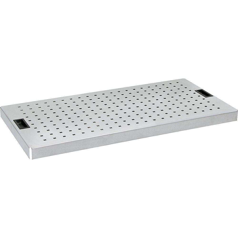 Lochblechabdeckung BxT 1000 x 500 mm für Umweltschrank