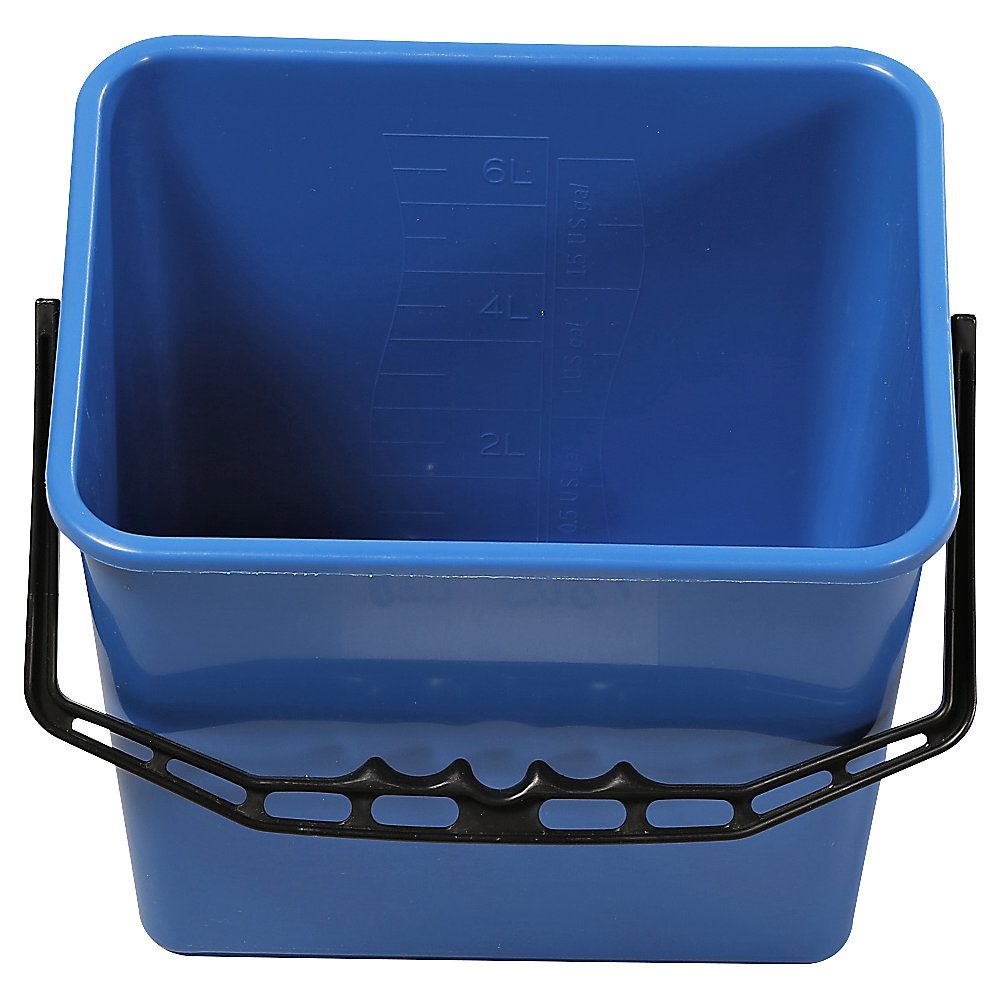 Eimer Inhalt 6 Liter blau