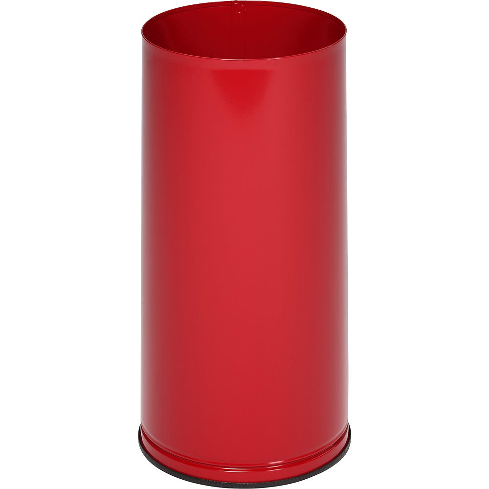 Schirmständer, Höhe 610 mm Vollblech, verzinkt feuerrot RAL 3000