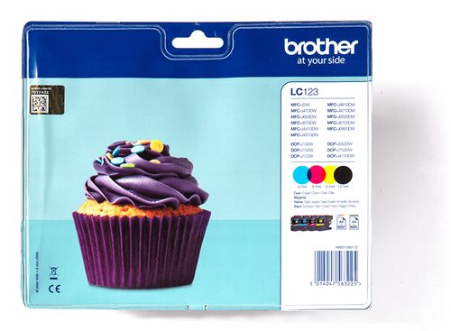 Brother Lc-123Val Valuepack Cmybk