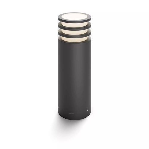 Philips Hue White Lucca - Garten-Sockelleuchte (Schwarz)
