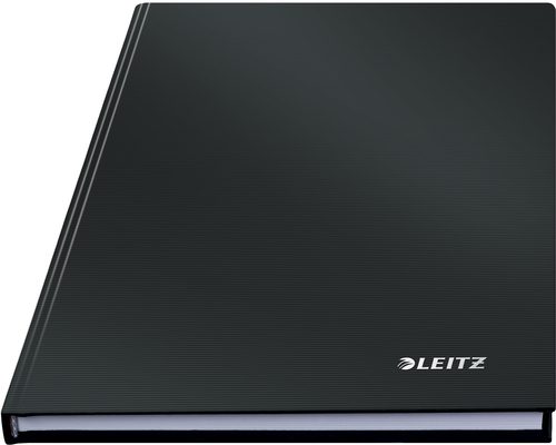 Leitz Notizbuch Solid A5 liniert, schwarz