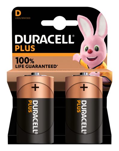 Duracell Batterien PLUS C/LR14 2 Stück
