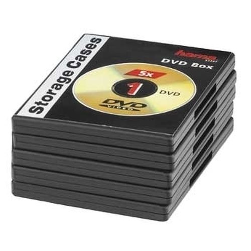 Hama 51297 DVD BOX STD Black - (Schwarz)