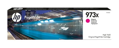HP 973X F6T82Ae PageWide magenta Tintenpatrone