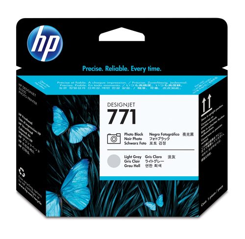 HP 771 Druckkopf fotoschwarz+hellgrau