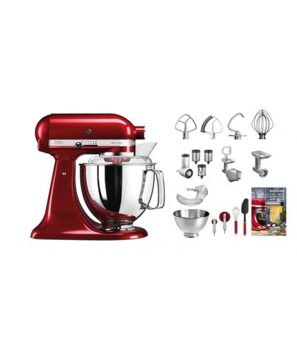 Kitchenaid Artisan KSM200 Küchenmaschine Swiss Edition liebesapfelrot