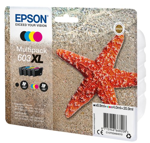 Epson Tinte 603XL / C13T03A64010 BK