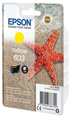 Epson T03U44 Tintenpatrone yellow