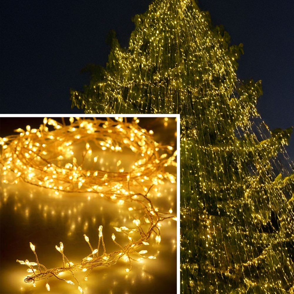 FS-STAR, Weihnachten, FS-STAR LED Lichterkette micro LED 100 warm-weiss Silberdraht mit Timer, Produkte & Wohnen