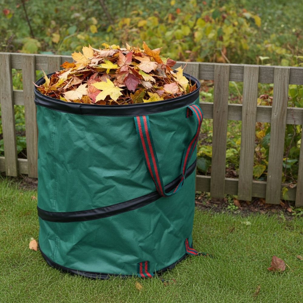 Garten Abfallsack Pop-up, grün, 85 Liter