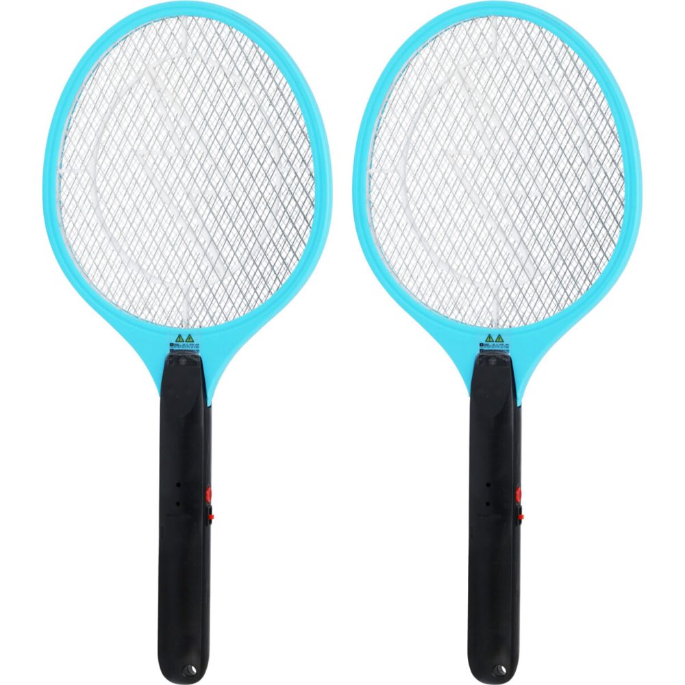 2er-Set Elektrische Fliegenklatsche, Akku