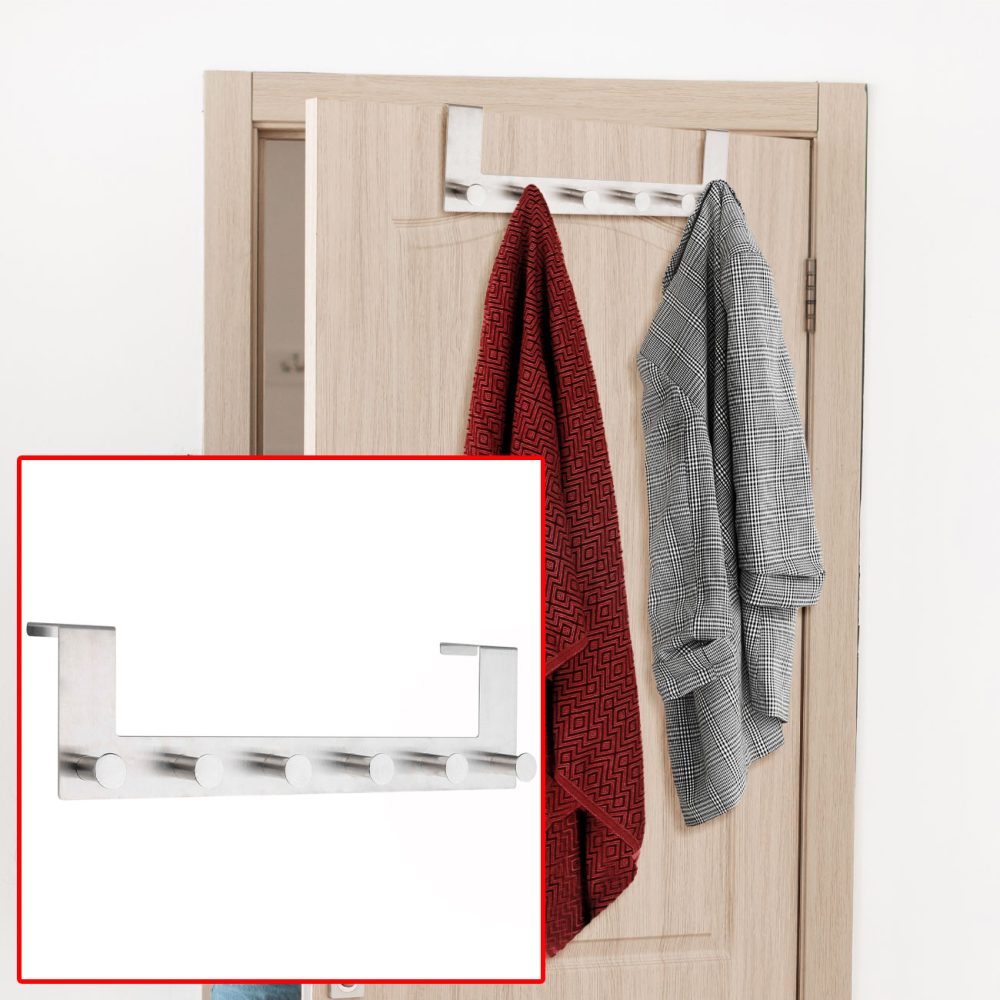 Türgaderobenleiste - mit 6 Haken