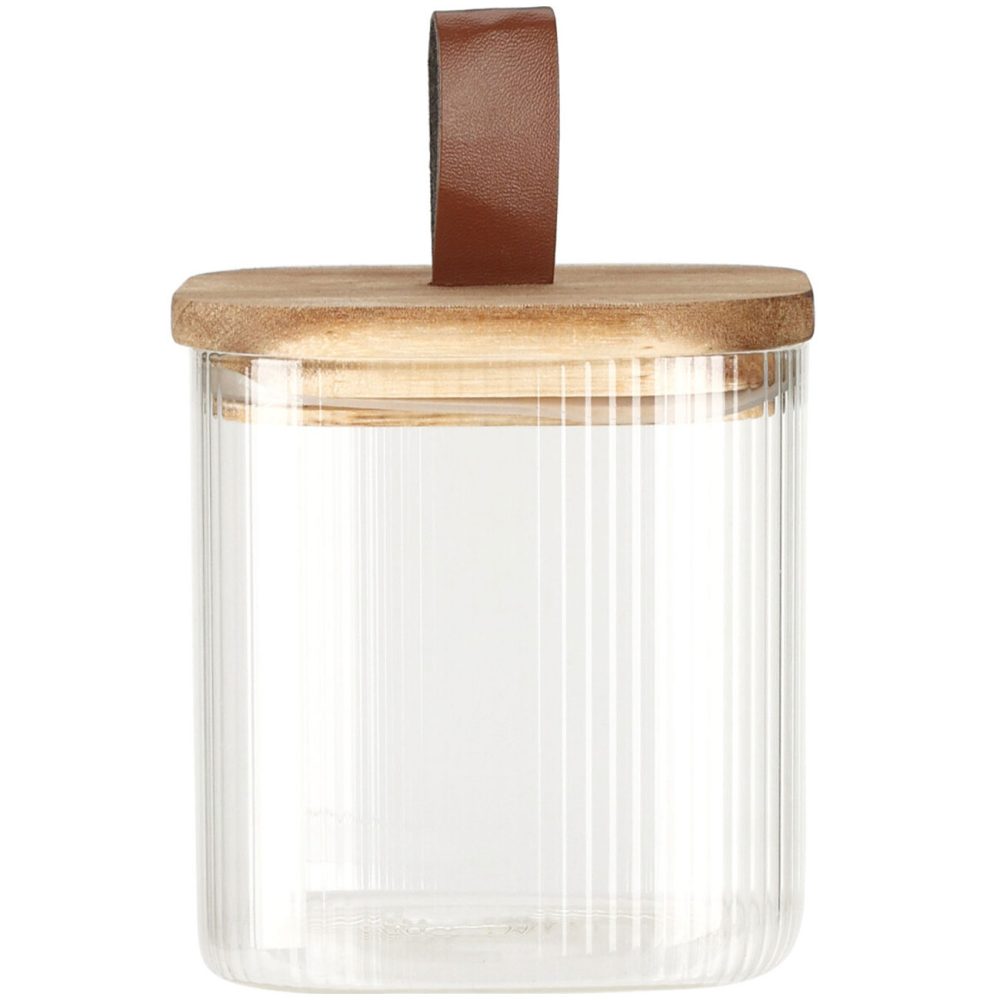 Vorratsglas mit Akazienholzdeckel, 750 ml