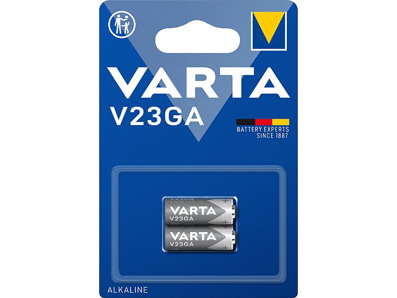 Varta 2er-Set Alkaline-Batterien Typ V23GA, 12 Volt