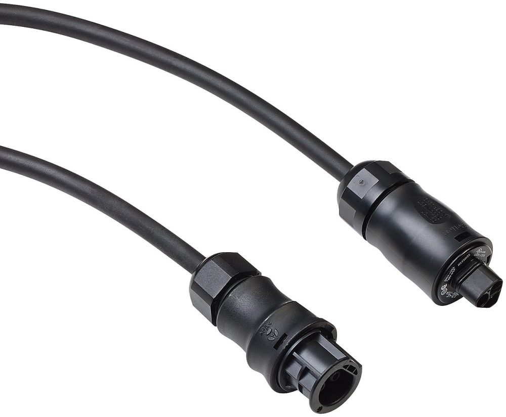 Solar-Einspeisekabel Betterie- auf Wielandstecker, IP44, 5 m