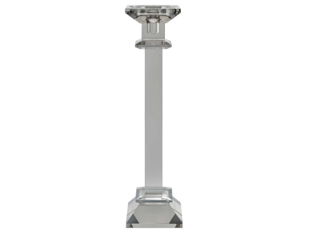 Kristallglas Grau H: 36 cm