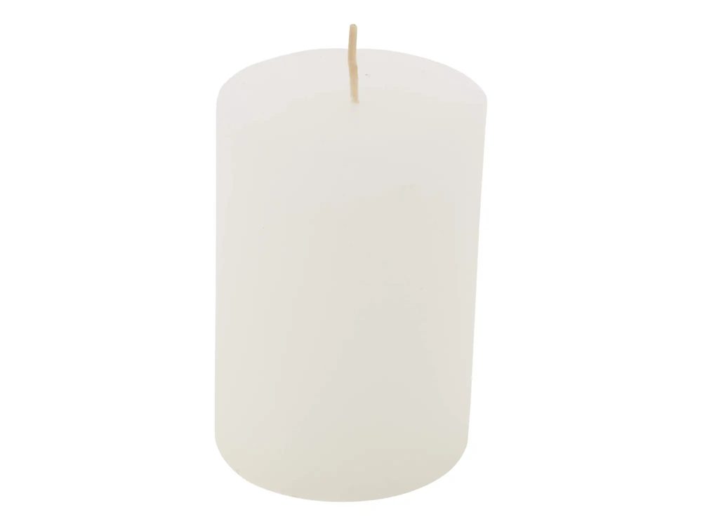 Boutique Kerze Weiss 10 cm
