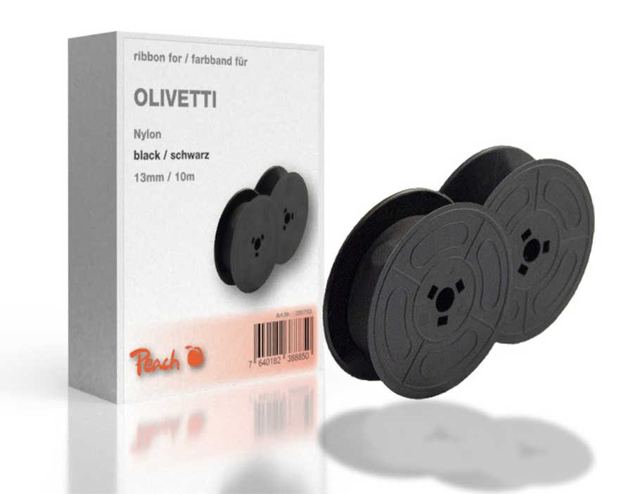 Olivetti, bk, Nylon, 13mm/10m, Ribbon