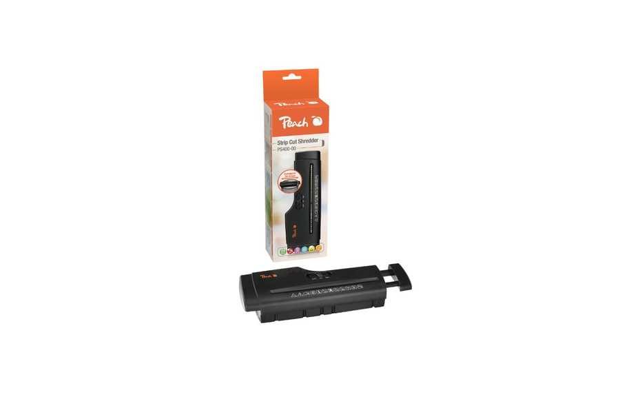 Peach Streifenschnitt Aktenvernichter - PS400-00