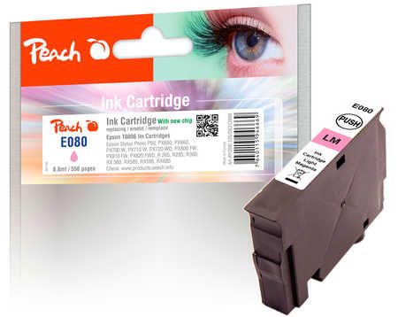Peach Tintenpatrone magenta light kompatibel zu Epson T0806