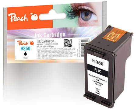 Peach Druckkopf schwarz kompatibel zu HP No. 350, HP CB335EE