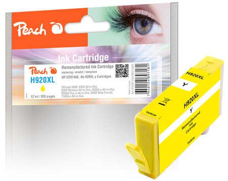 Peach Tintenpatrone gelb kompatibel zu HP No. 920XL, CD974AE