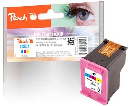 Peach Druckkopf color kompatibel zu HP No. 301, CH562EE