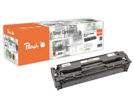 Peach Tonermodul gelb kompatibel zu HP No. 312A, CF382A