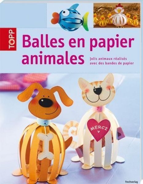 Balles en papier animales
