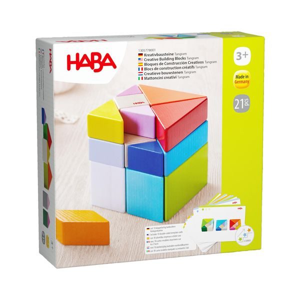3D-Legespiel Tangram-Würfel, Geschicklichkeitsspiel