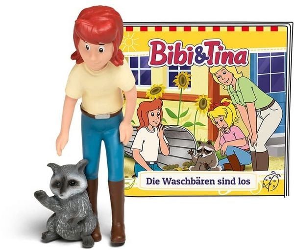 Tonies Bibi & Tina – Die Waschbären sind los - Hörfigur