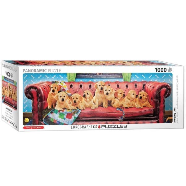 Labrador Hundesofa (Puzzle)