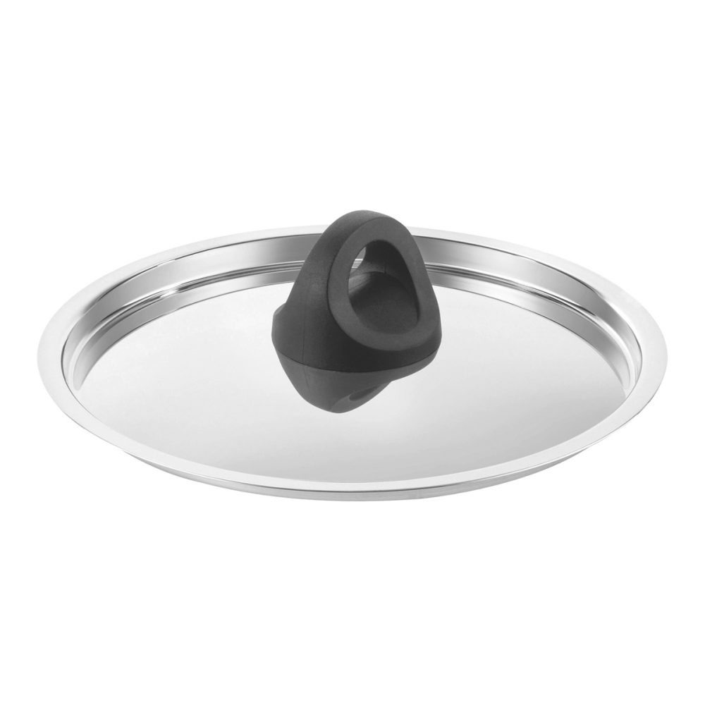 Kuhn Rikon Luna Flachdeckel 18 cm - BOX - silber Kochgeschirr